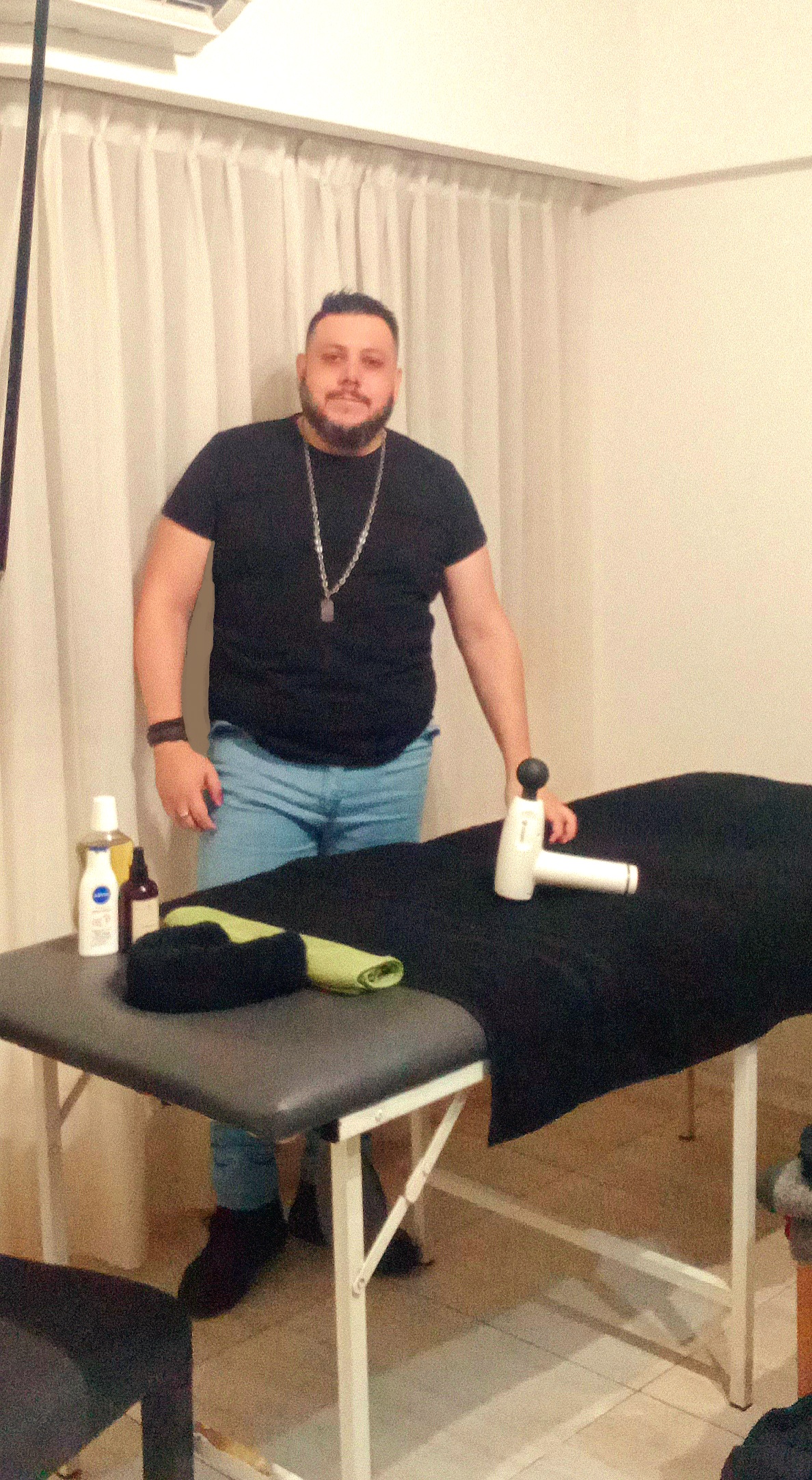 Sesión de masajes descontracturantes de espalda